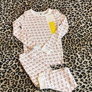 Lila and Hayes Kids Santa Pjs, size 8